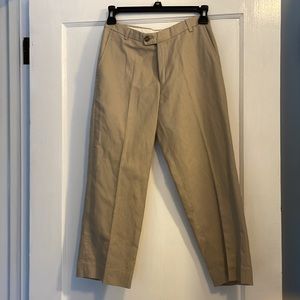 Nautical boys dress pants Size 8 tan